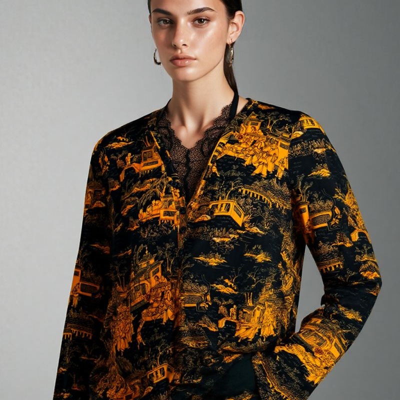 DOCSUN custom mulberry silk shirt for apparel brands
