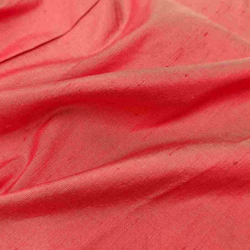 Dupion silk fabric card for textured custom silk products