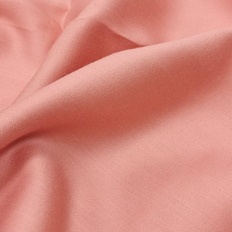 Silk wool satin fabric card for warm luxury scarves