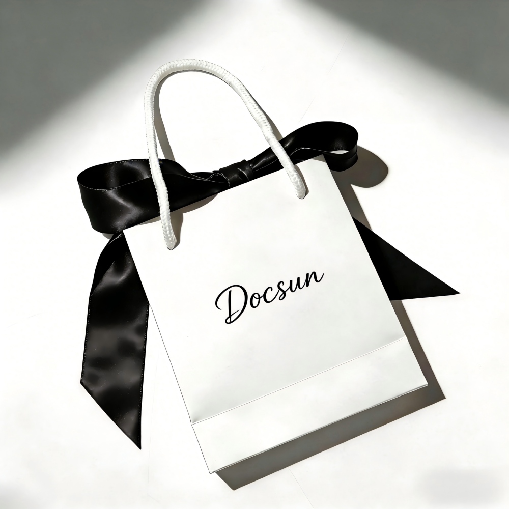 DOCSUN custom printed gift bags for silk retail and gifting