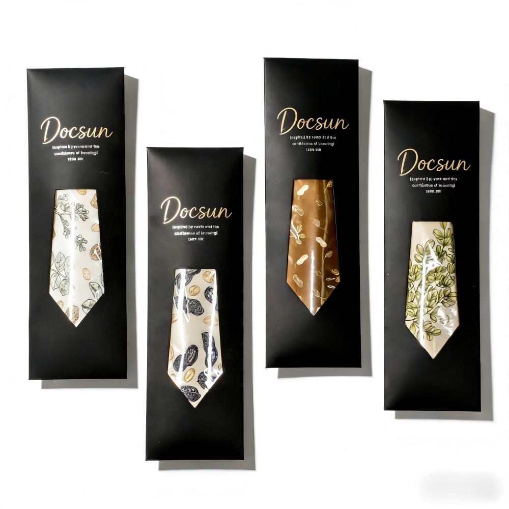 DOCSUN custom tie window envelope box