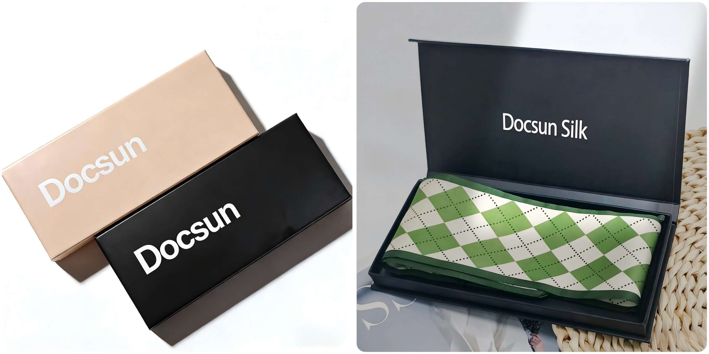 DOCSUN custom twilly compact flip-top box