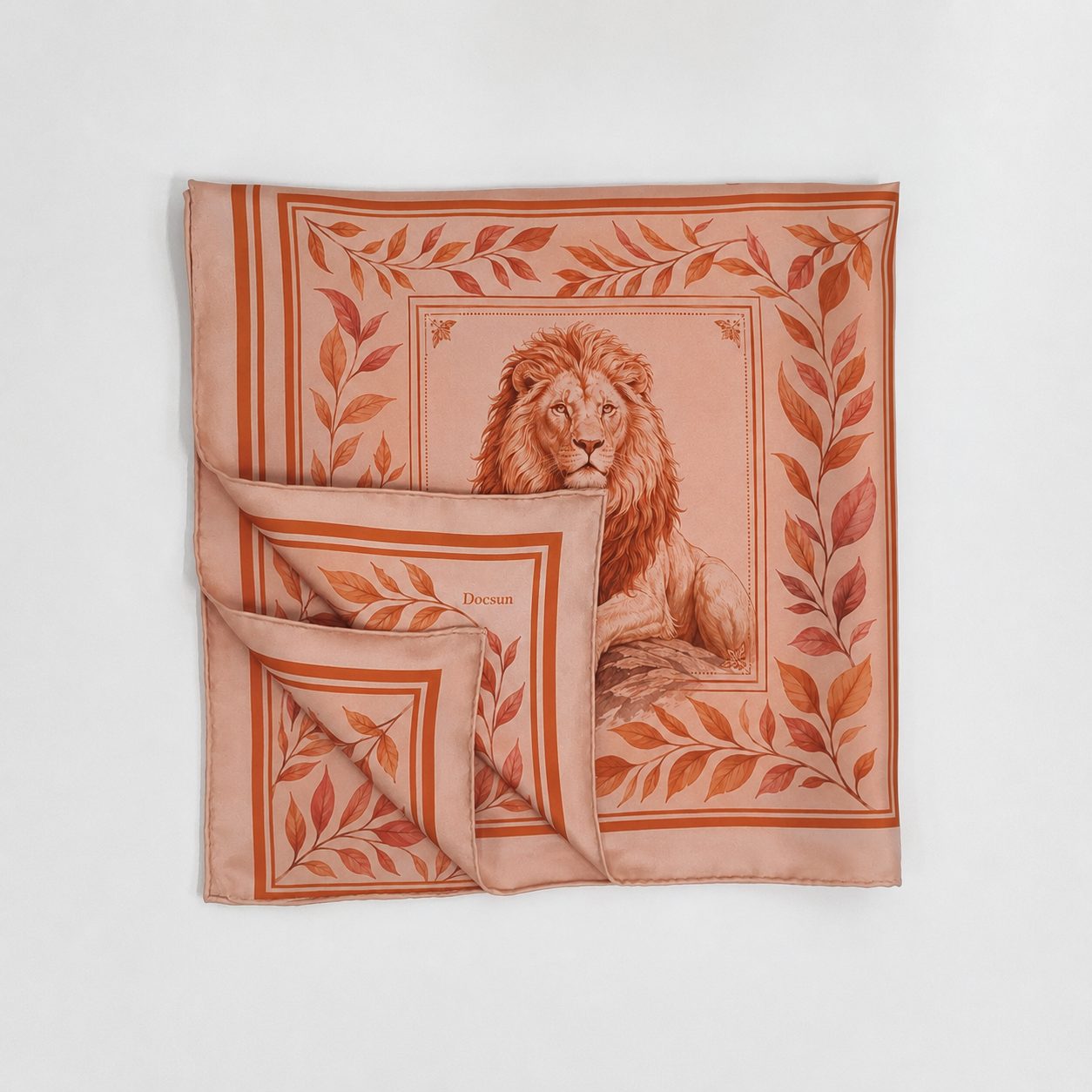 Elegant silk scarf product for luxury brand custom scarf collection
