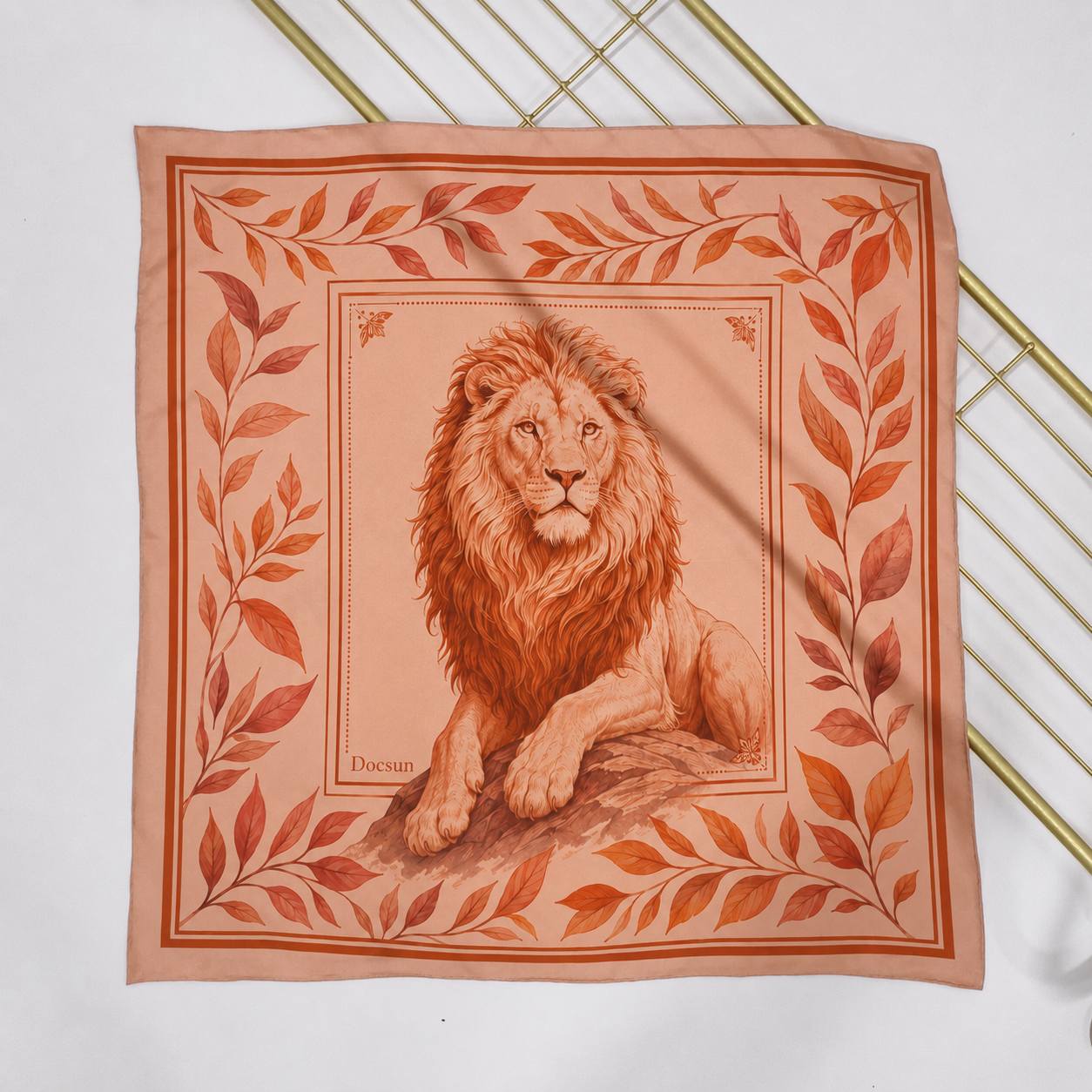 Mulberry silk scarves showing fabric quality for custom twill scarf production