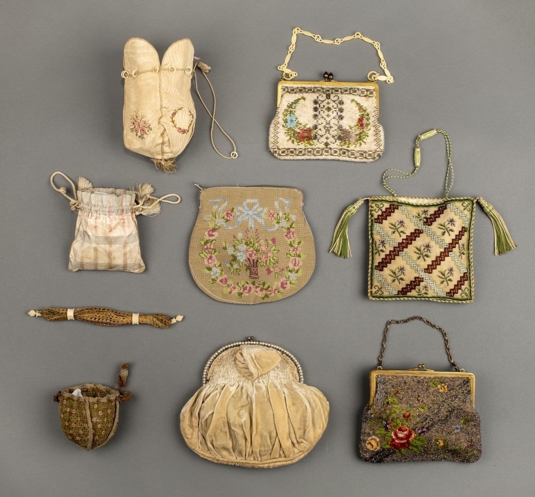 Regency reticule bag from the early nineteenth century