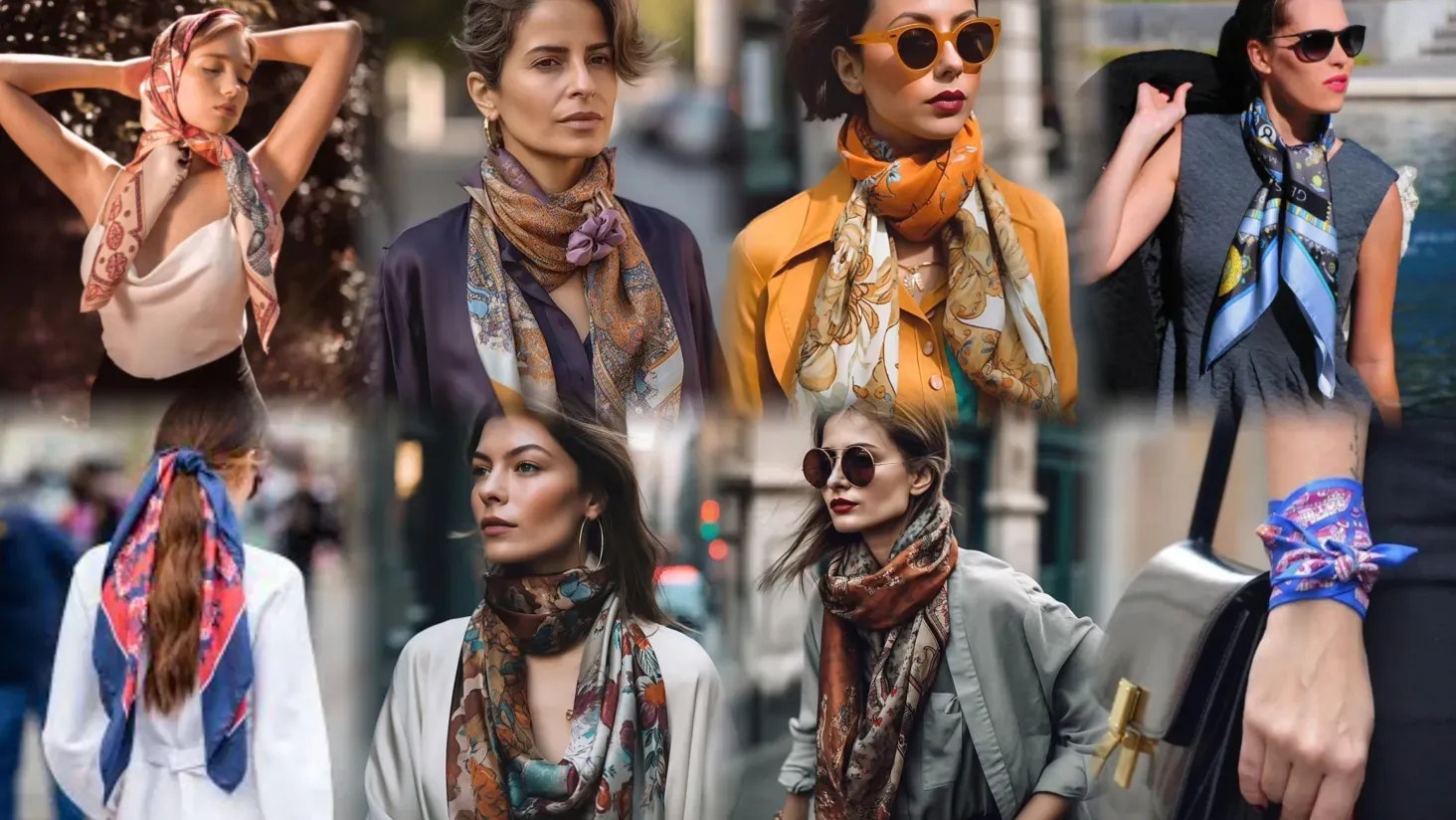 Silk scarves as luxury fashion accessories for 2026