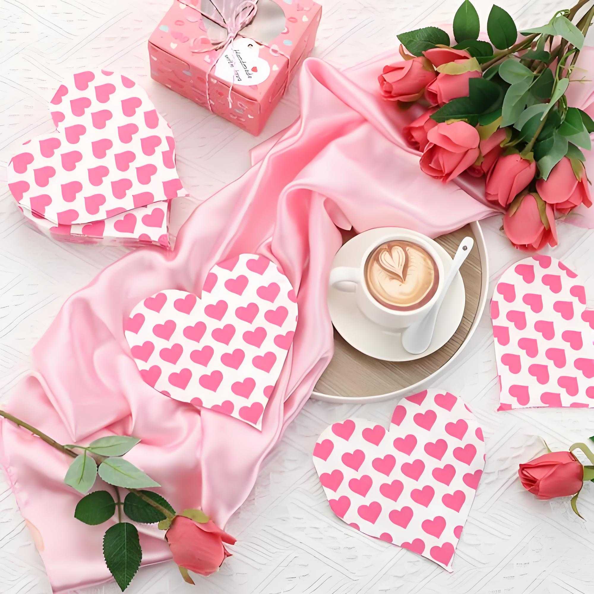 Deep pink silk scarf color option for wedding gift collection