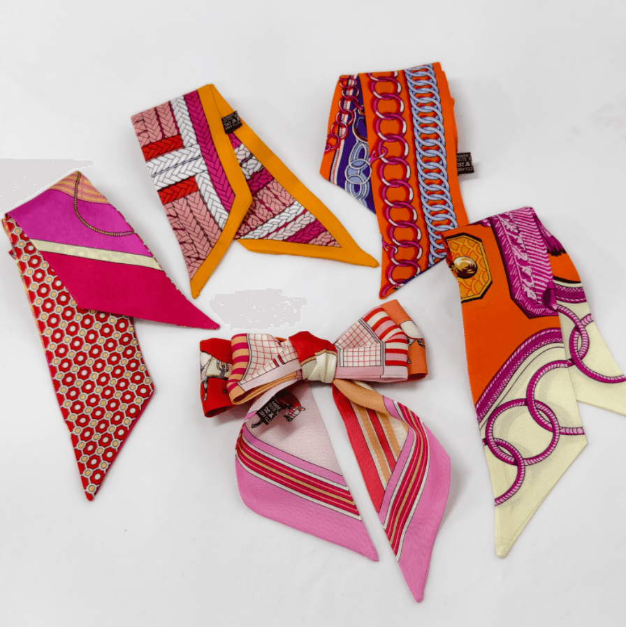 DOCSUN custom printed silk ribbon for fashion accessory brands