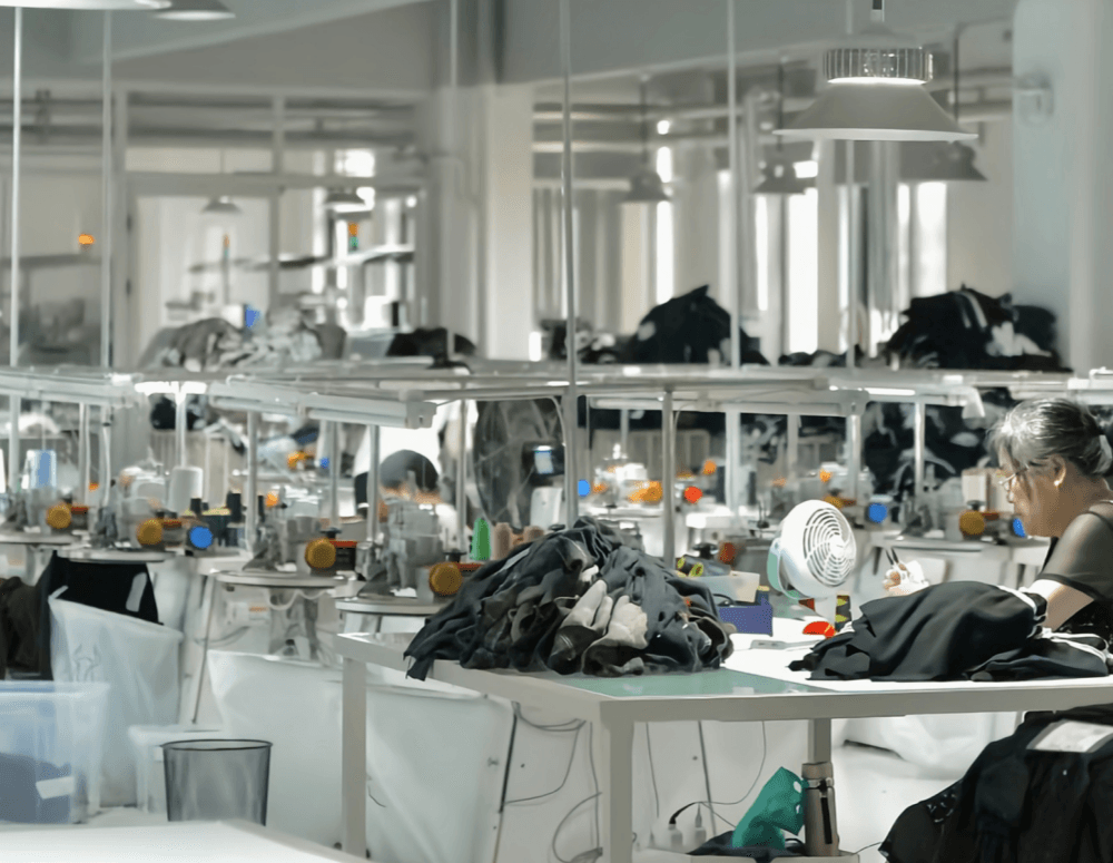 DOCSUN custom silk product factory and production workflow