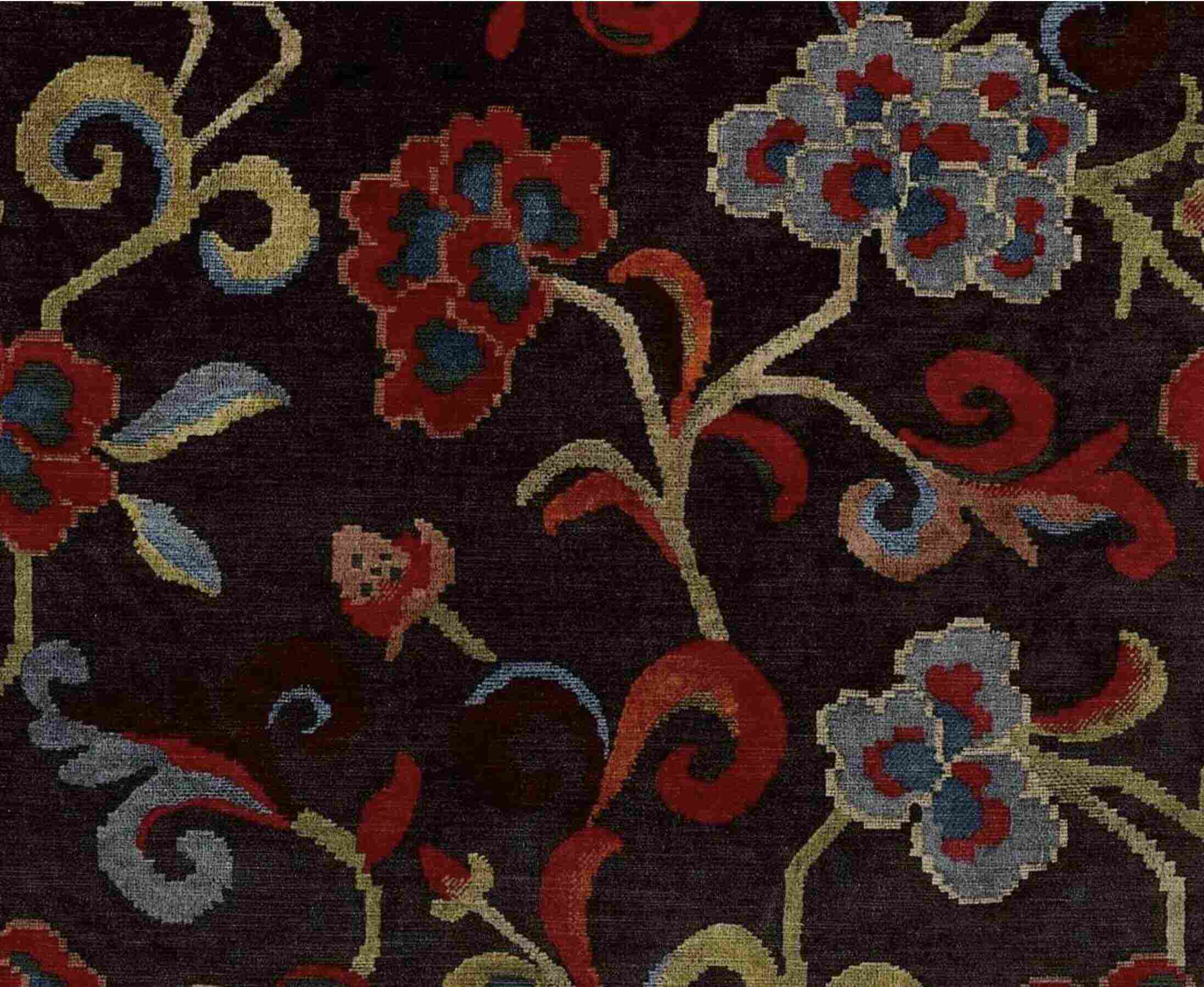 Beyond paisley pattern inspiration for custom silk scarf artwork