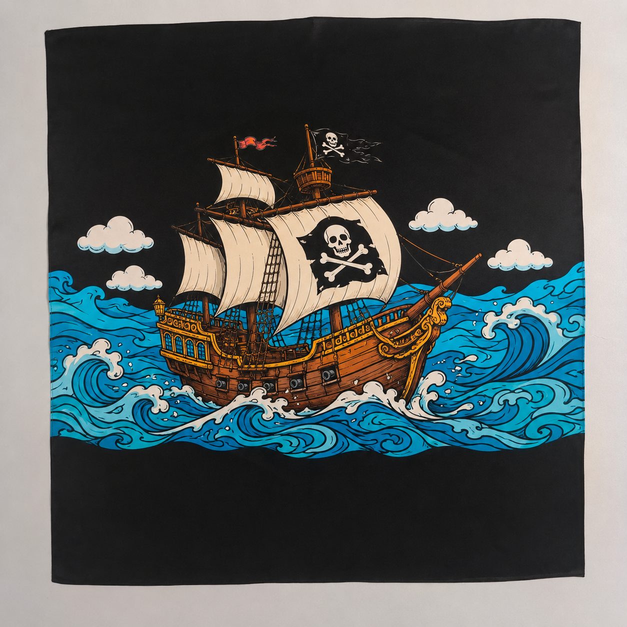 Wholesale custom silk scarf printing sample for clients