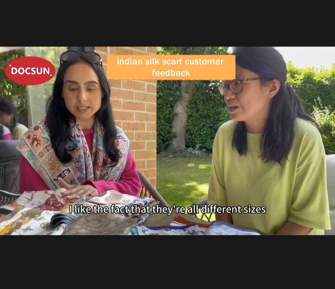Global client feedback for DOCSUN custom silk manufacturing