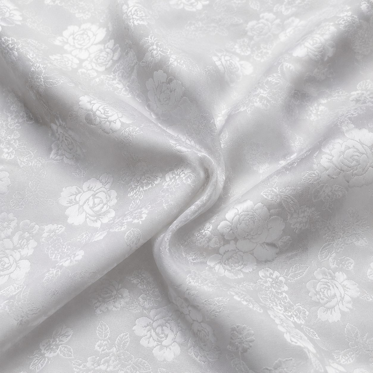 Woven silk jacquard texture for bespoke scarf manufacturing