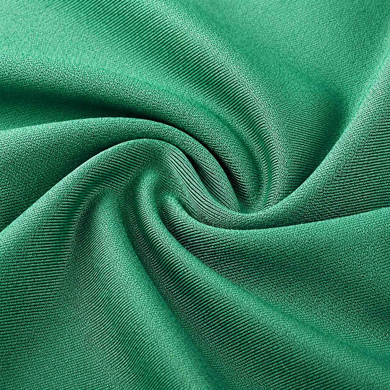 Four-way stretch fabric made from 82 percent polyester and 18 percent spandex