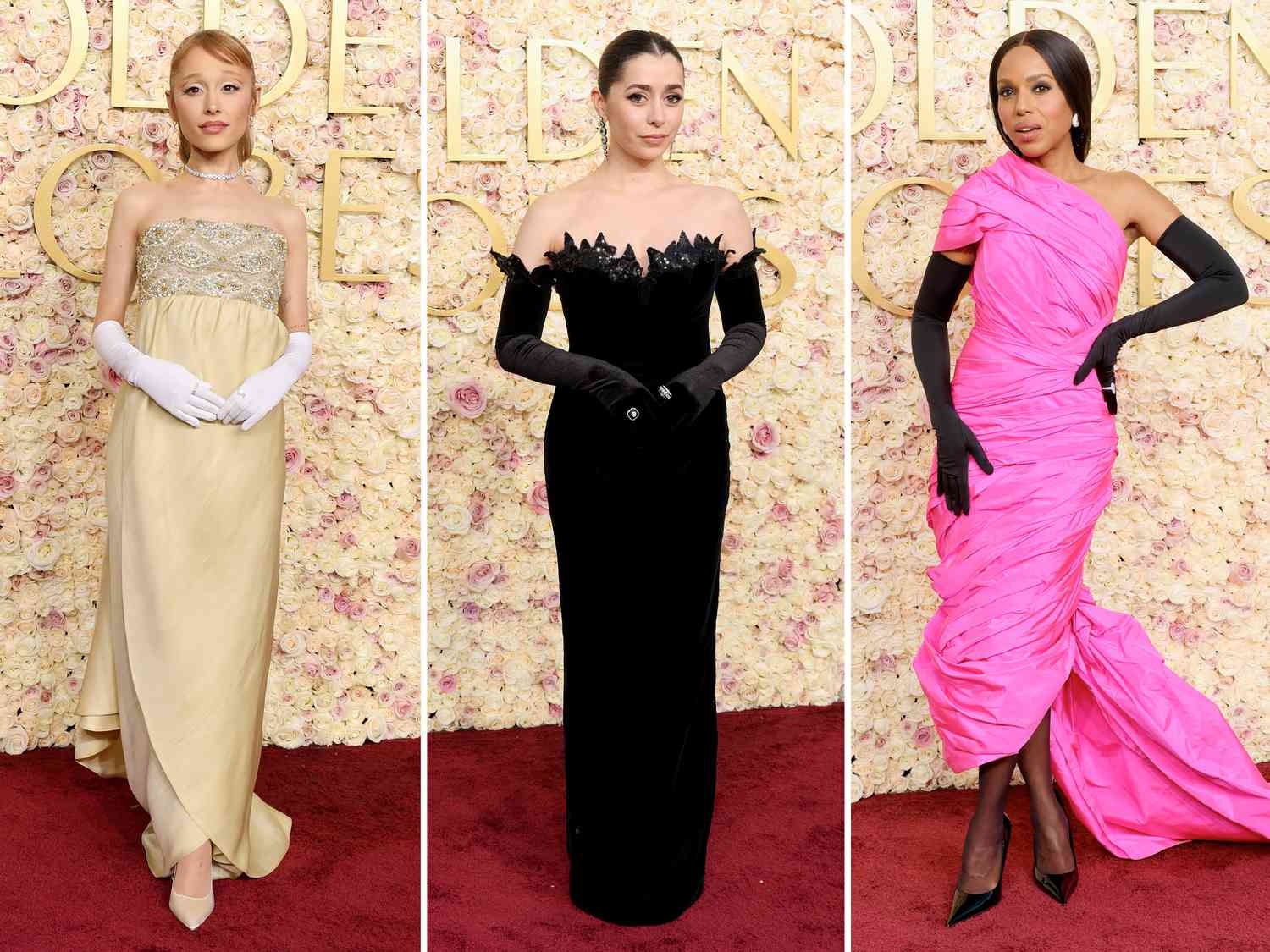 Modern opera glove trend as a Regency fashion reference