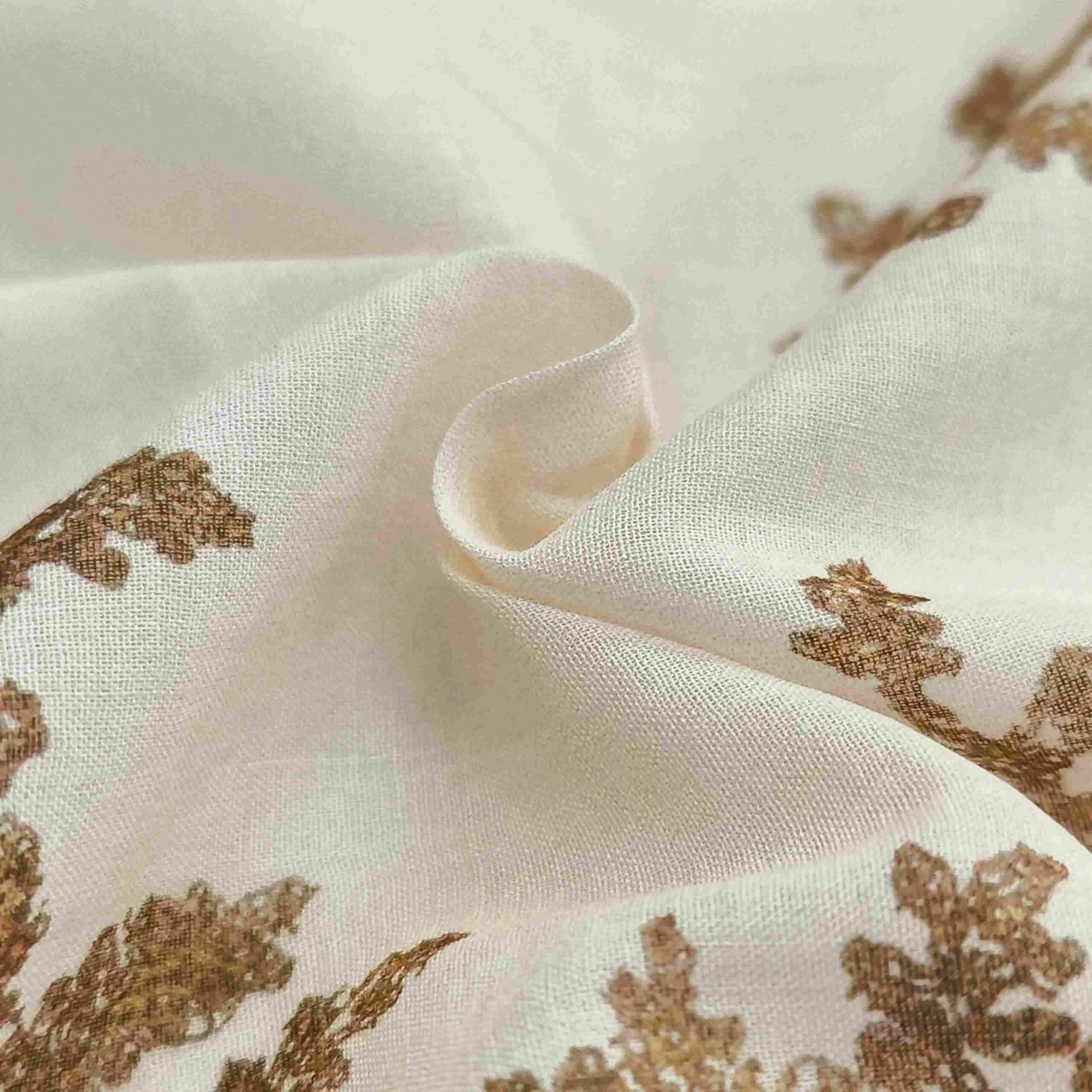 Printed bandana fabric closeup for custom printing review