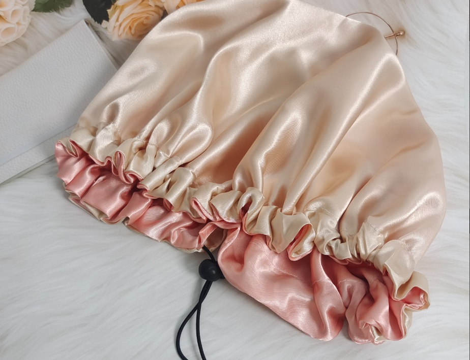 Silk nightcap and hair care accessory material comparison