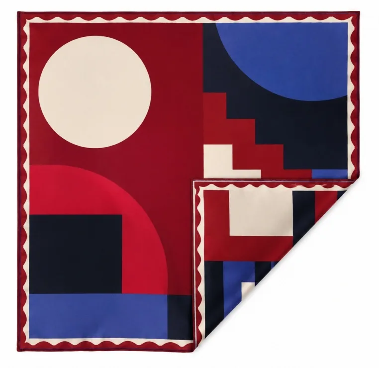 High-penetration single-sided silk scarf printing with improved reverse-side color
