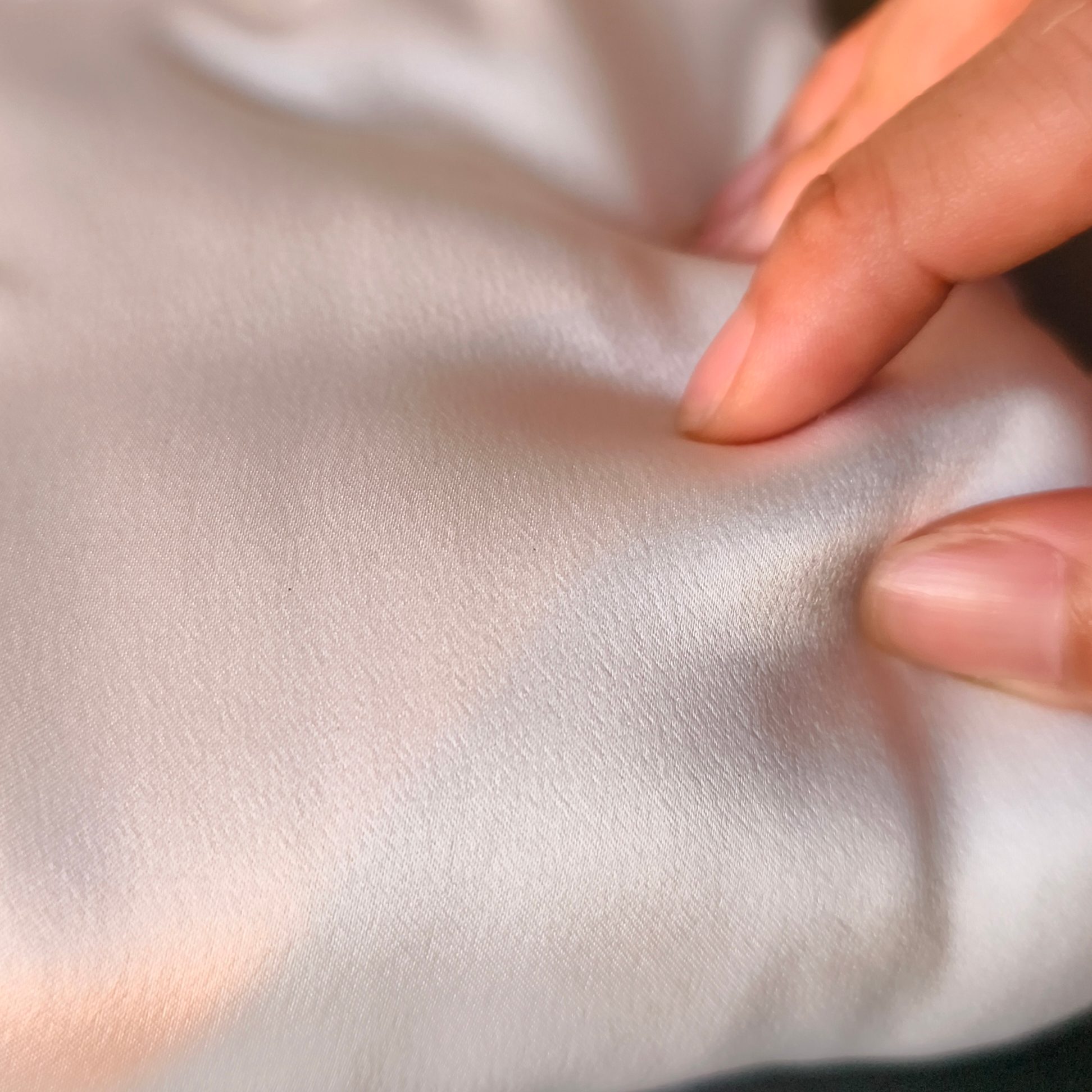 Custom silk fabric sample for non-destructive quality checking